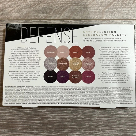 New in box Pur defense anti pollution eyeshadow palette - Picture 2 of 11